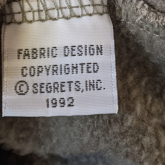 Vintage 1992 Segrets Golf Swing Taupe Sweatshirt - Picture 6 of 7